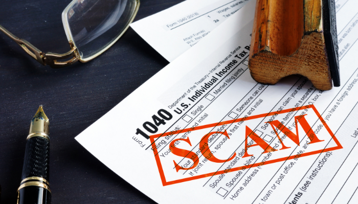 Factor Funding blog - 2025 Business Tax Guide - tax scams