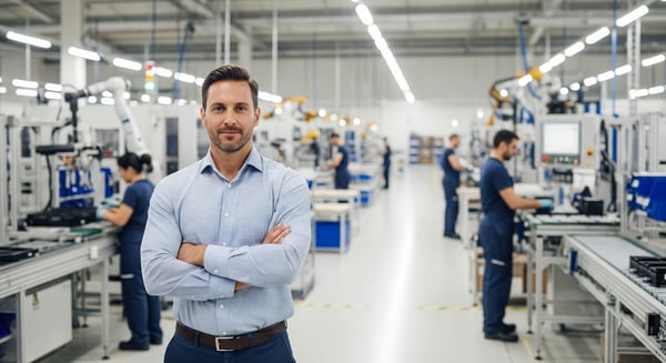 Manufacturer achieving predictable cash flow through accounts receivable factoring.